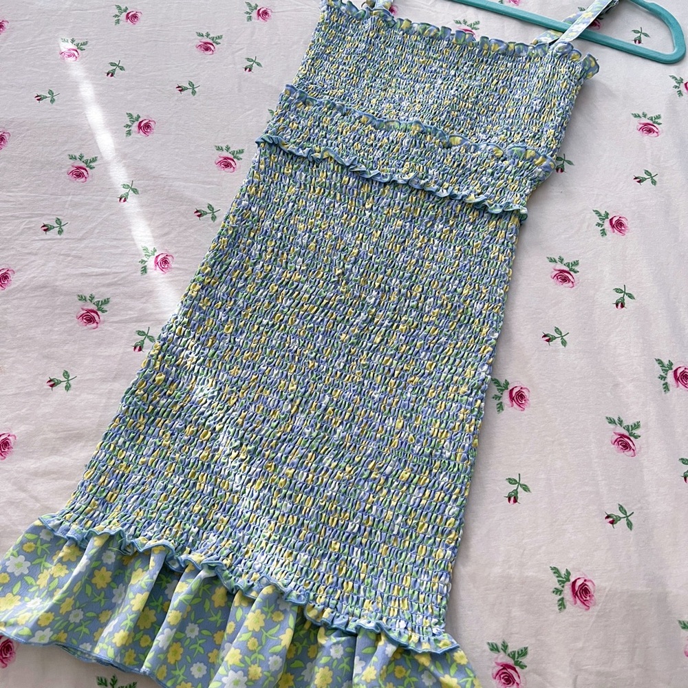Love Tree spaghetti strap dress